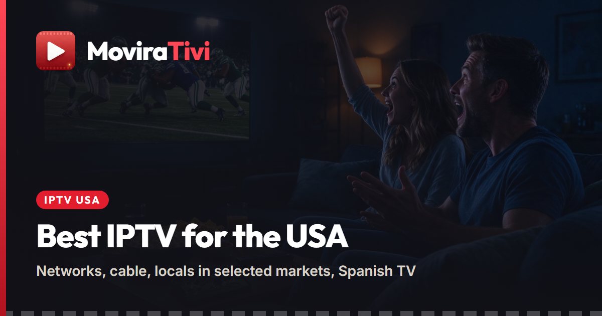 IPTV USA With MoviraTivi: American Channels on the Player You Already Use - MoviraTivi IPTV