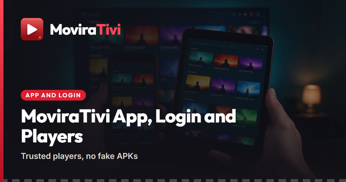 The MoviraTivi App Question: Your Login, the Right Player, No Fake APKs - MoviraTivi IPTV